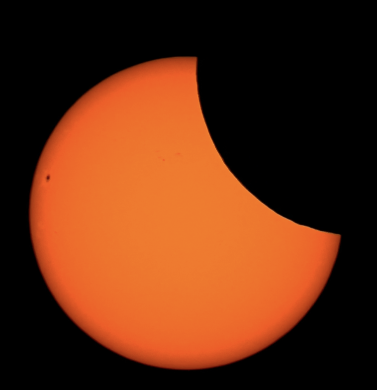 Capturing the 2025 Solar Eclipse