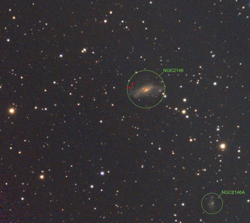 Dusty Hand Galaxy