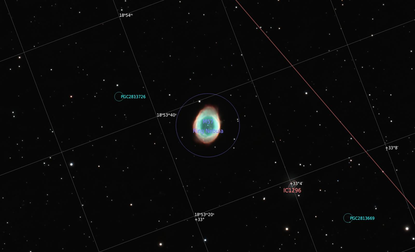 Annotated image for Ring Nebula